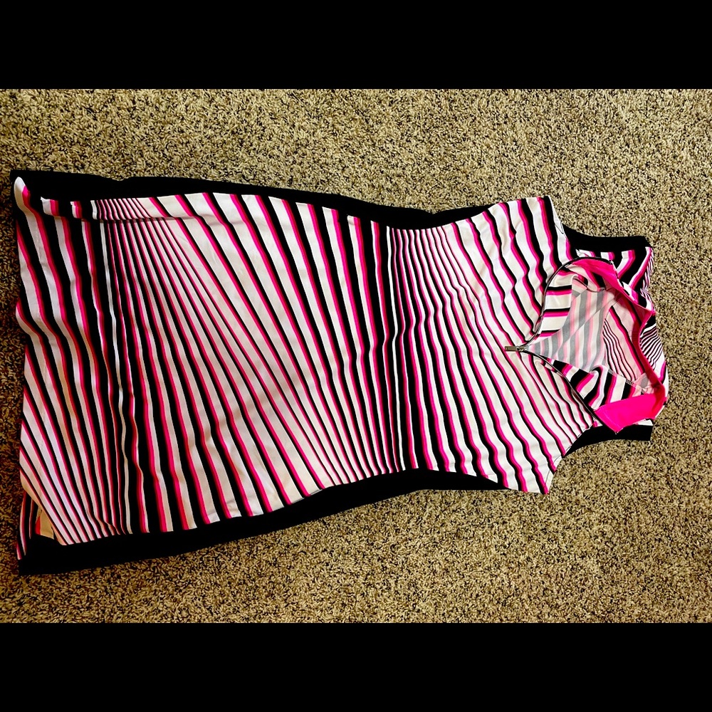 Tail athletic dress. Slimming side panels $95